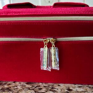 Estee Lauder 2024 Holiday Red Velvet Train Case - Case Only